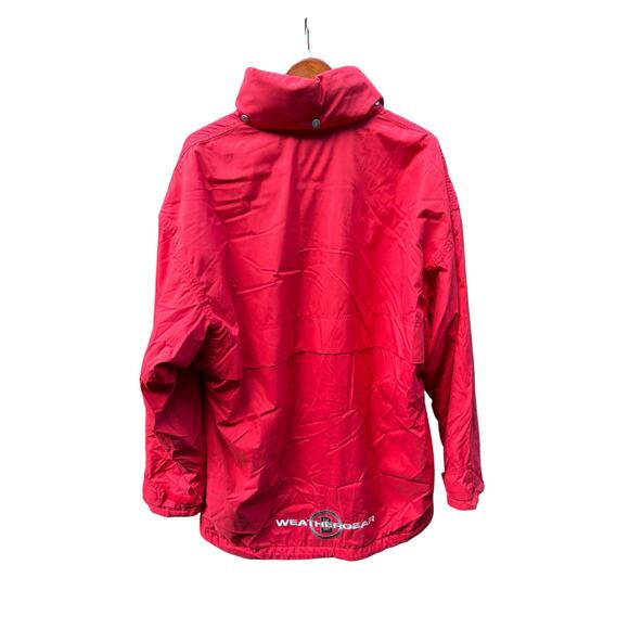 New NWT Vintage Bogner Red Andalo 1/4 Zip Pullover Weathergear Jacket - L - Picture 3 of 13